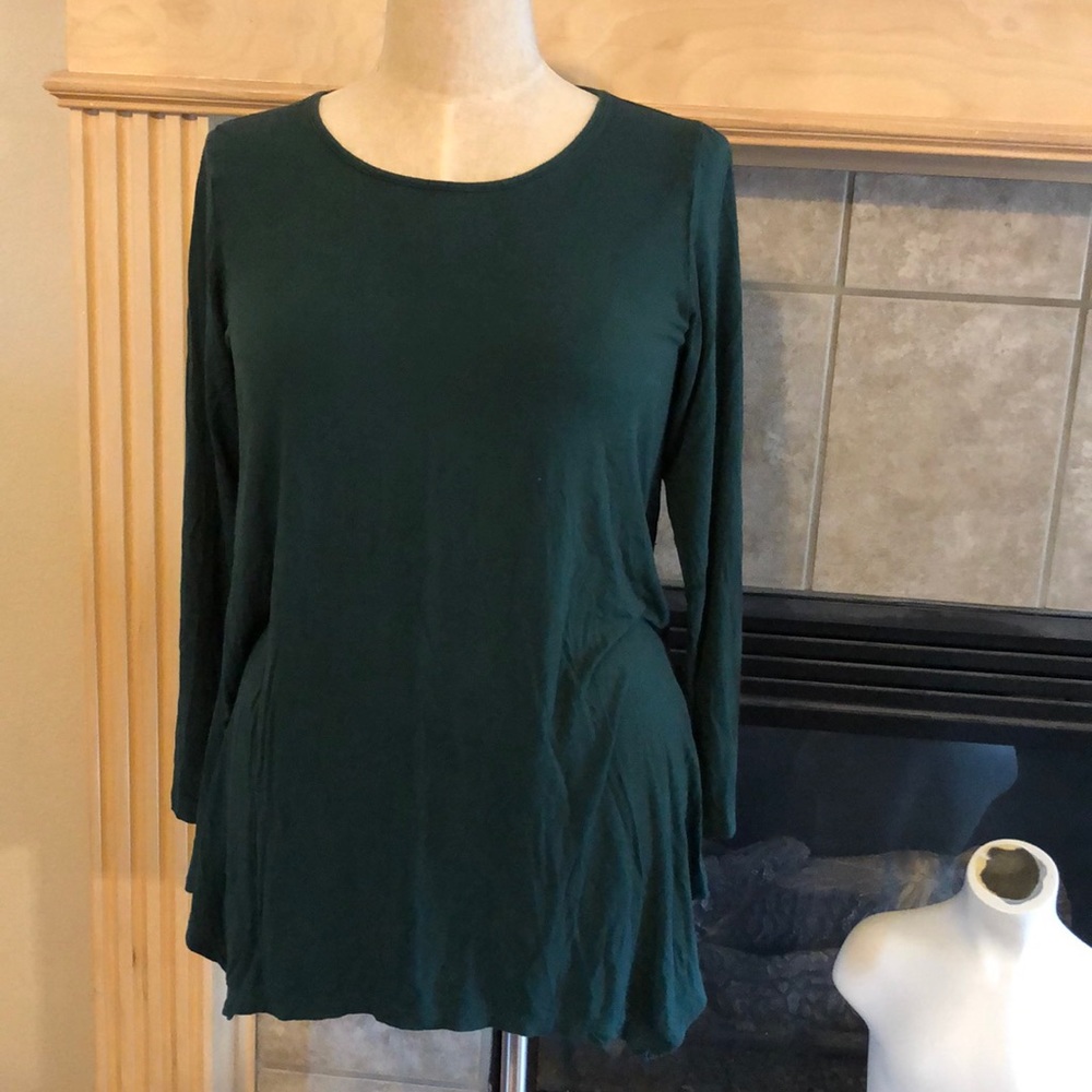 🎉Forest Green long sleeve tunic